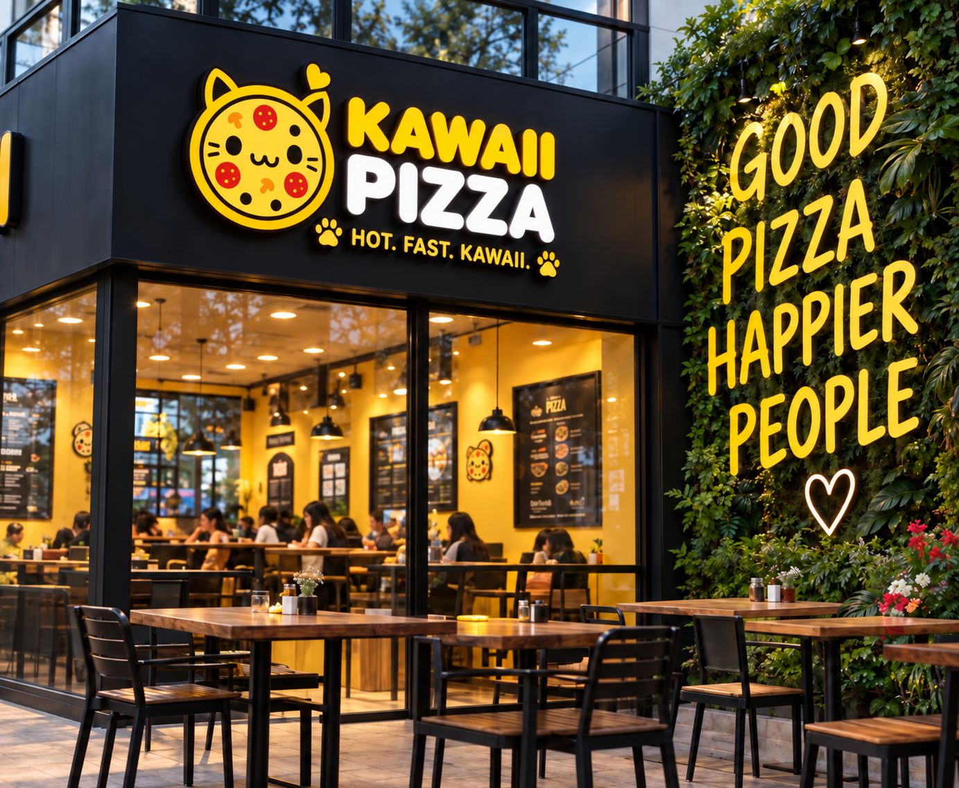 Kawaii Pizza™ — Good Pizza Happier People