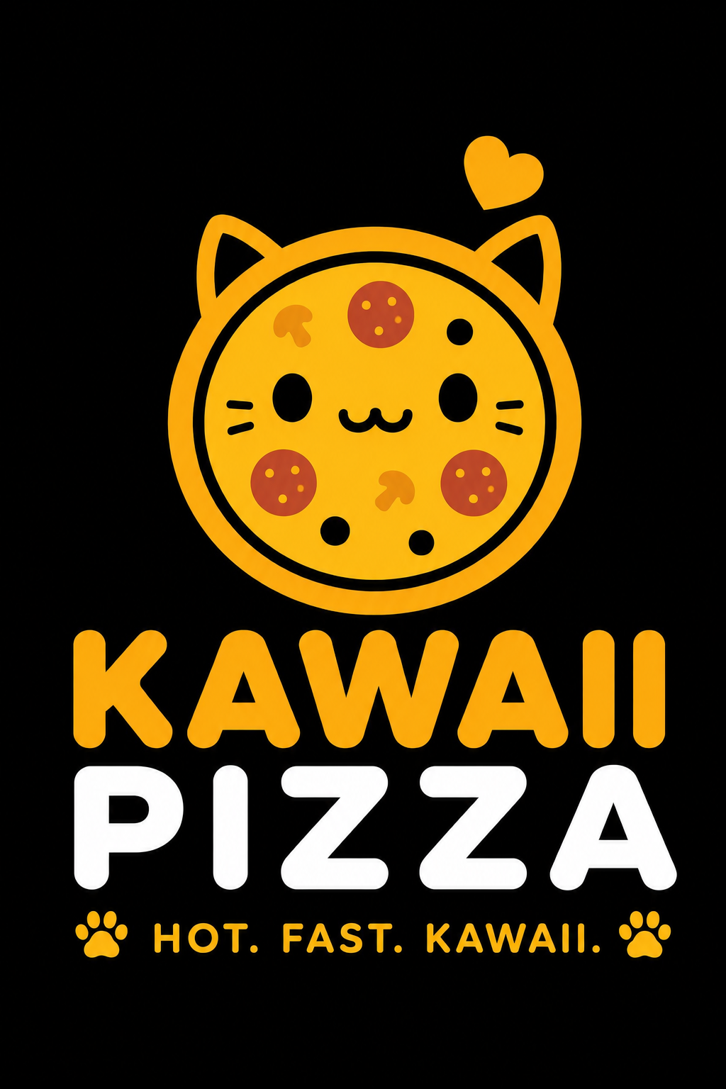 Kawaii Pizza™ — HOT. FAST. KAWAII.